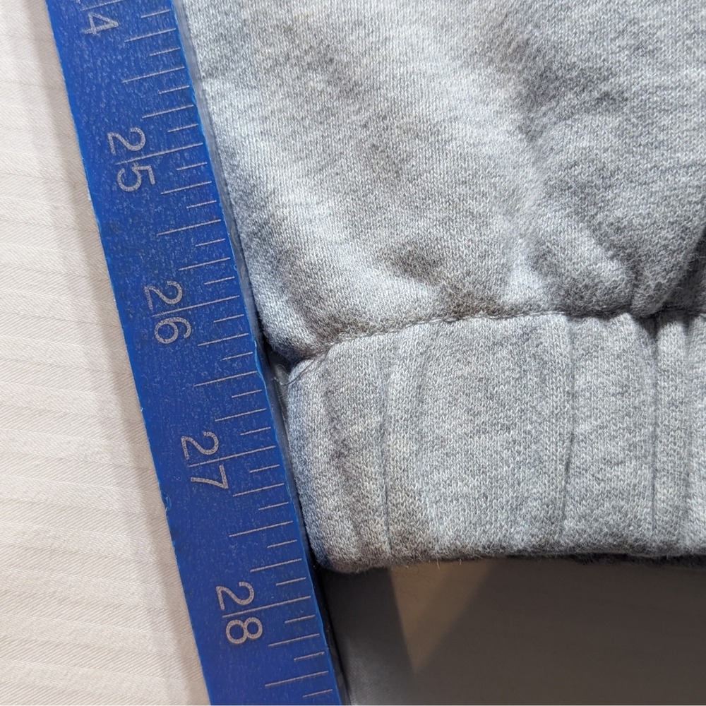 John Galt Gray Sweatpants Joggers Y2K Relaxed Fit Lounge Minimalist - Picture 5 of 6